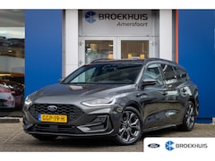 Ford Focus Wagon - 1.0 EcoBoost Hybrid ST Line | Trekhaak | Stoel/stuur/voorruit verwarming | Cruise adaptief