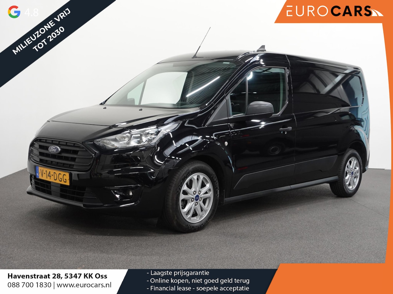 Ford Transit Connect - 100pk Automaat L2 Trend | Navigatie | Airco | Cruise Control | Camera | 3 zits - AutoWereld.nl