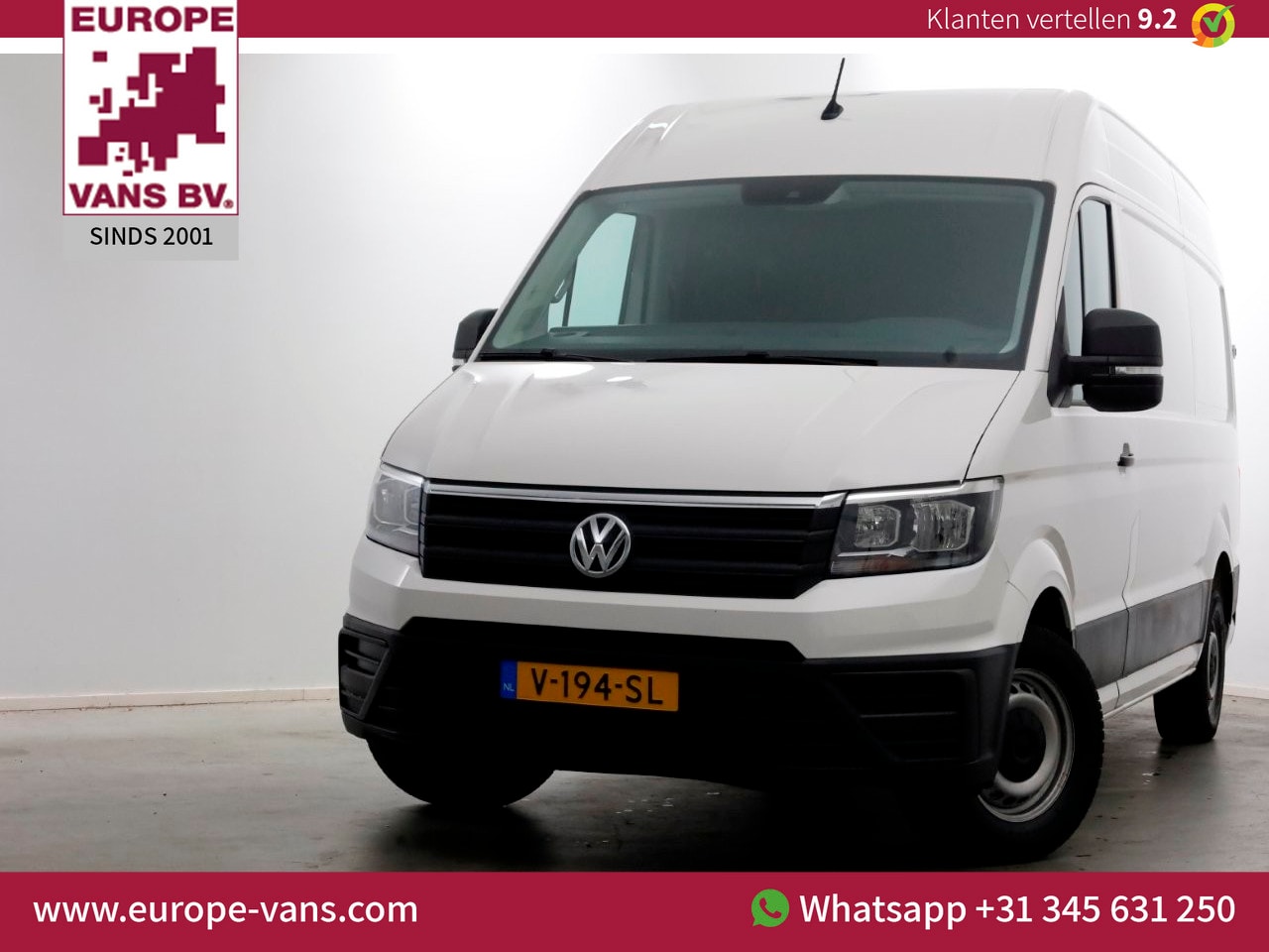 Volkswagen Crafter - 35 2.0 TDI 177pk E6 RWD L3H3 (L2H2) Airco/Trekhaak 3500kg Airco 10-2018 - AutoWereld.nl