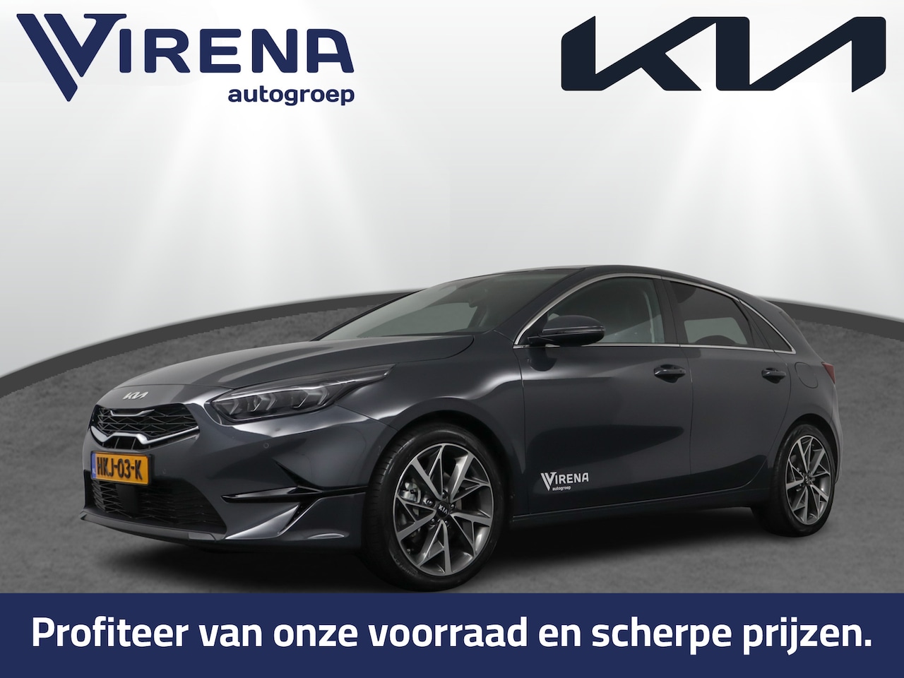 Kia Cee'd - Ceed 1.5 T-GDi DynamicPlusLine Automaat - *DEMO* - Trekhaak - Navigatie - Stoel-/stuurverw - AutoWereld.nl