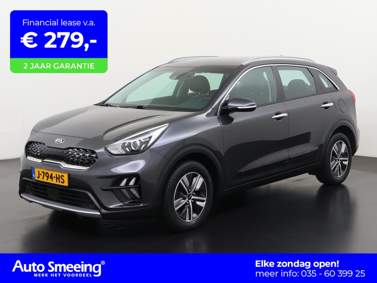 Kia Niro - 1.6 GDi Hybrid DynamicLine | Navigatie | Zondag Open! - AutoWereld.nl