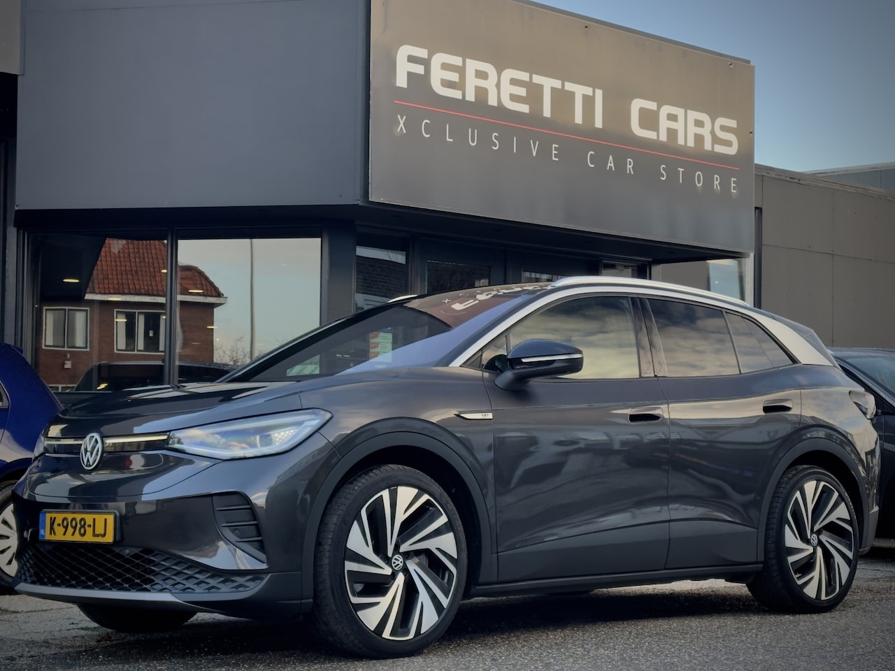 Volkswagen ID.4 - FIRST PRO MAX 77 kWh AUT PANODAK LEDER NAVI CAMERA APPLE-CARPLAY WARMTE-POMP LED LMV PDC - AutoWereld.nl