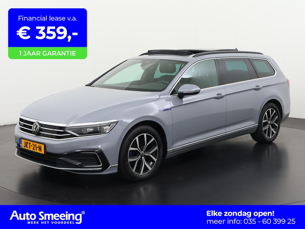 Volkswagen Passat Variant - 1.4 TSI PHEV GTE | Leder | Panoramadak | Trekhaak | Zondag Open! - AutoWereld.nl