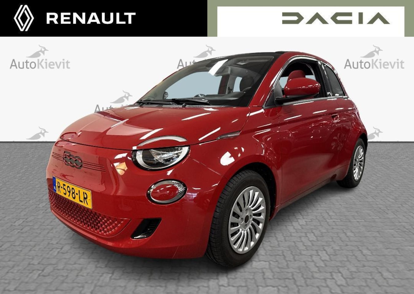 Fiat 500e - CABRIO RED 24 kWh - AutoWereld.nl