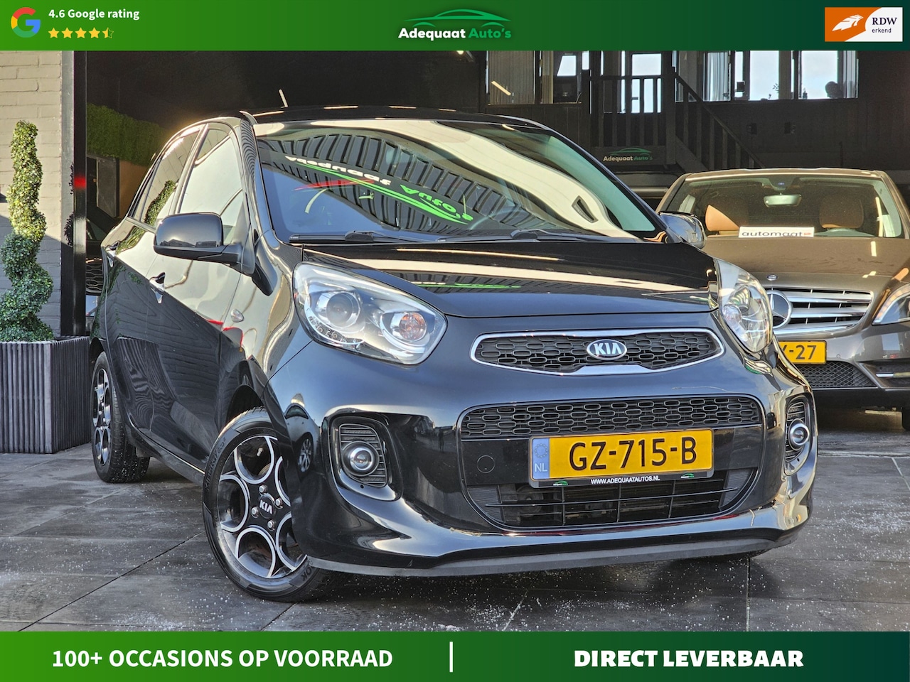 Kia Picanto - 1.0 CVVT First Edition|Airco|El.Ramen|AUX|Cruise - AutoWereld.nl