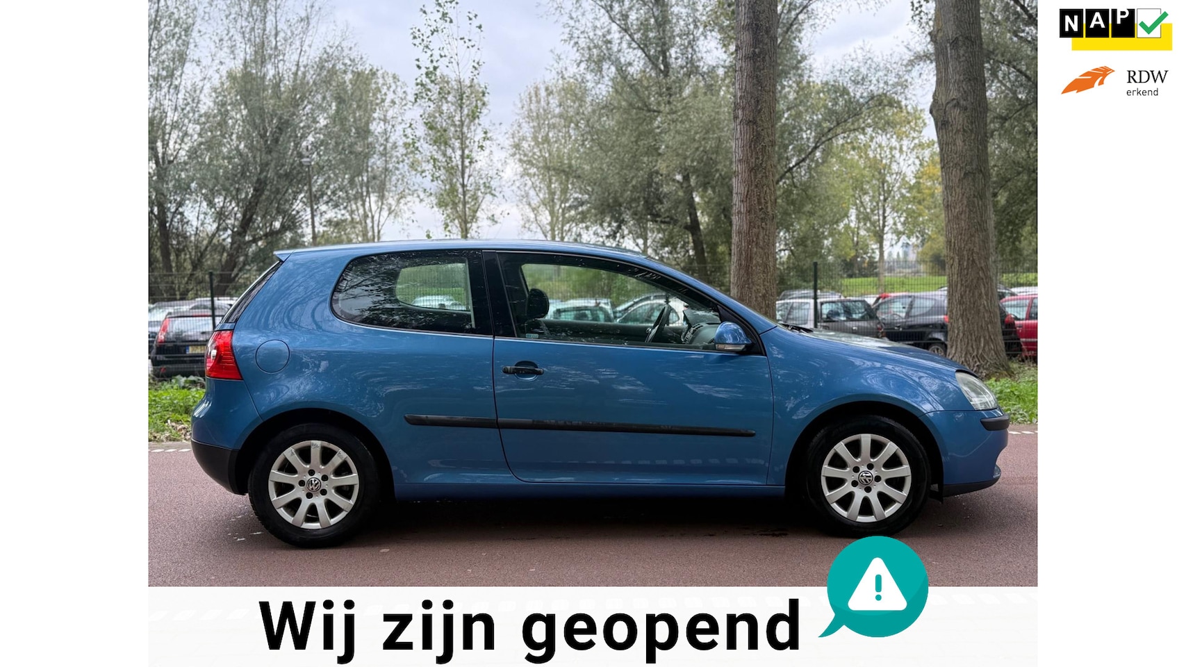 Volkswagen Golf - 1.6 FSI Trendline AIRCO!APK2026!CAMERA! - AutoWereld.nl