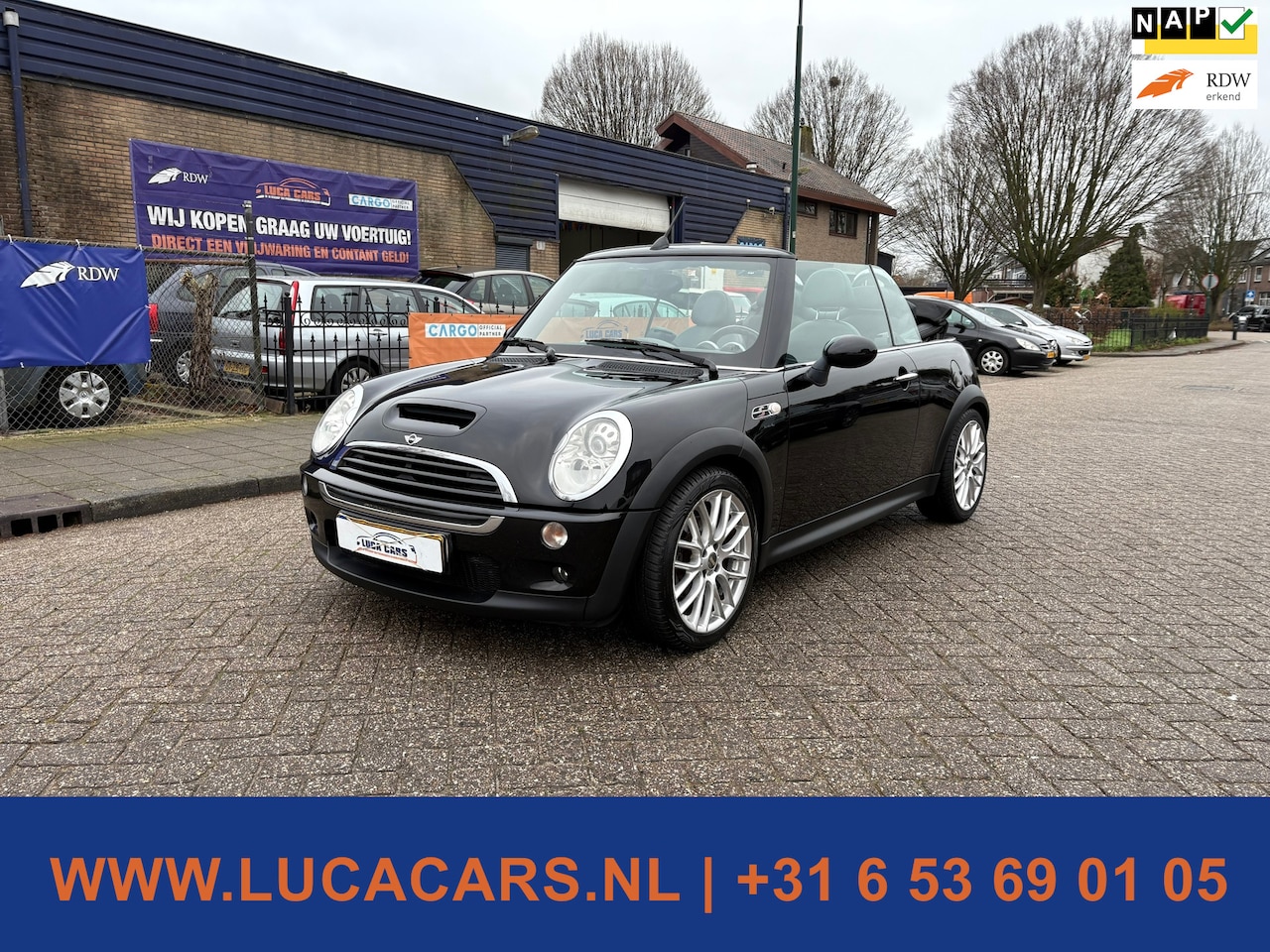 MINI Cabrio - Mini 1.6 Cooper S Chili Cabrio Softtop NIEUWE APK! - AutoWereld.nl