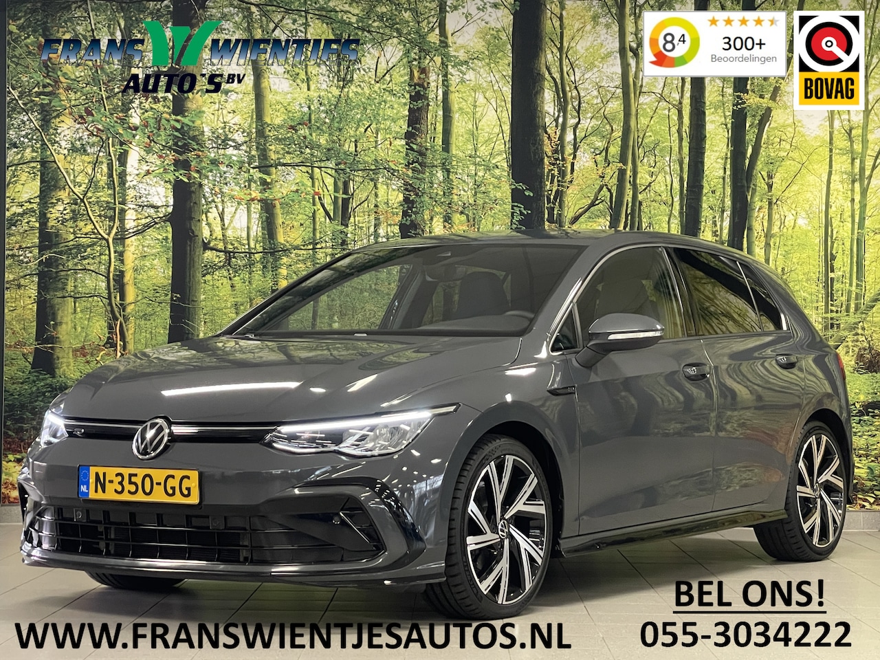 Volkswagen Golf - 2.0 TDI R-Line | Apple Carplay | Stuurverwarming | DAB | Sfeerverlichting | Navigatie | Ac - AutoWereld.nl