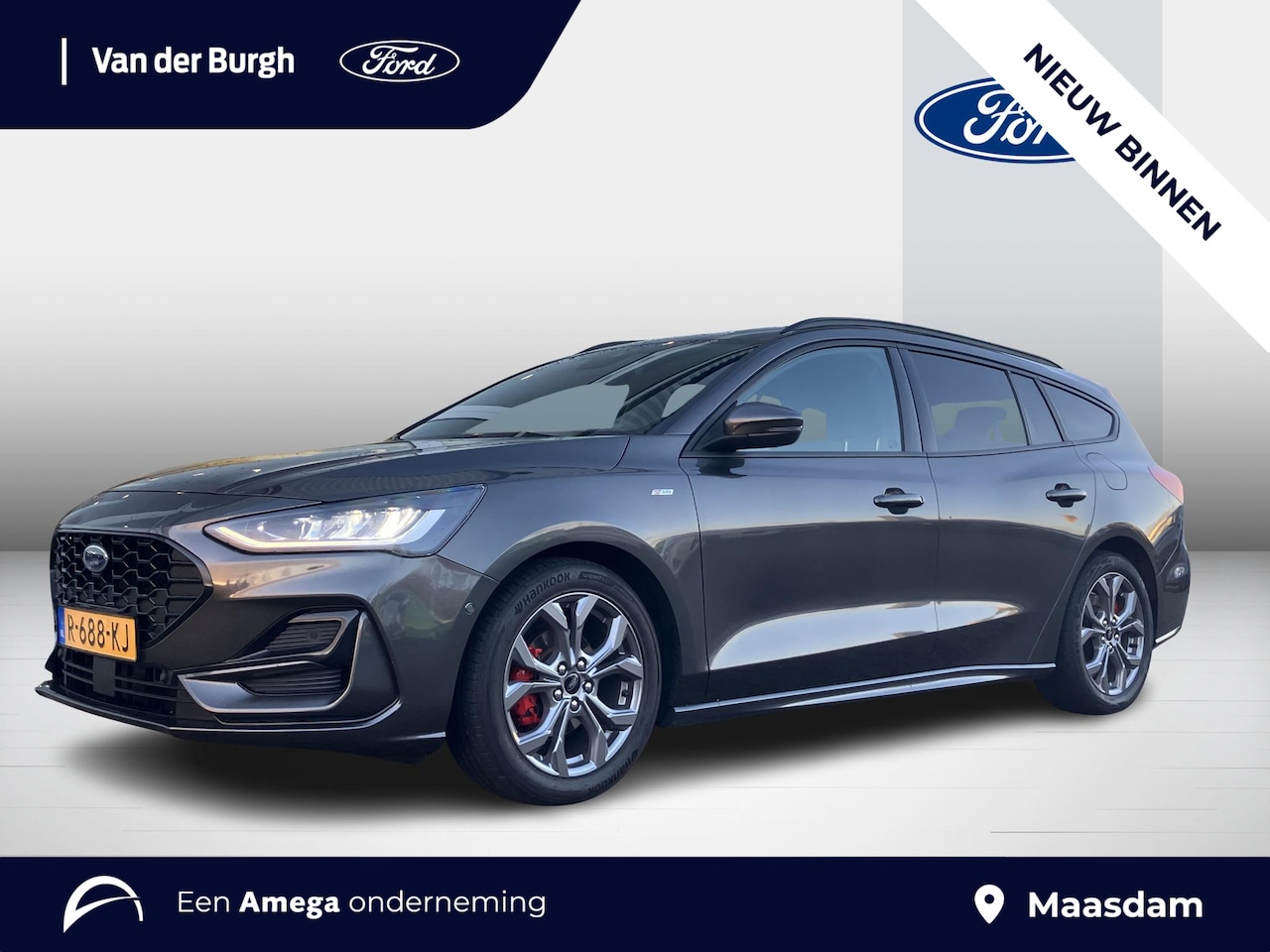 Ford Focus Wagon - ST-Line Style 1.0 EcoBoost Hybrid 125pk - AutoWereld.nl