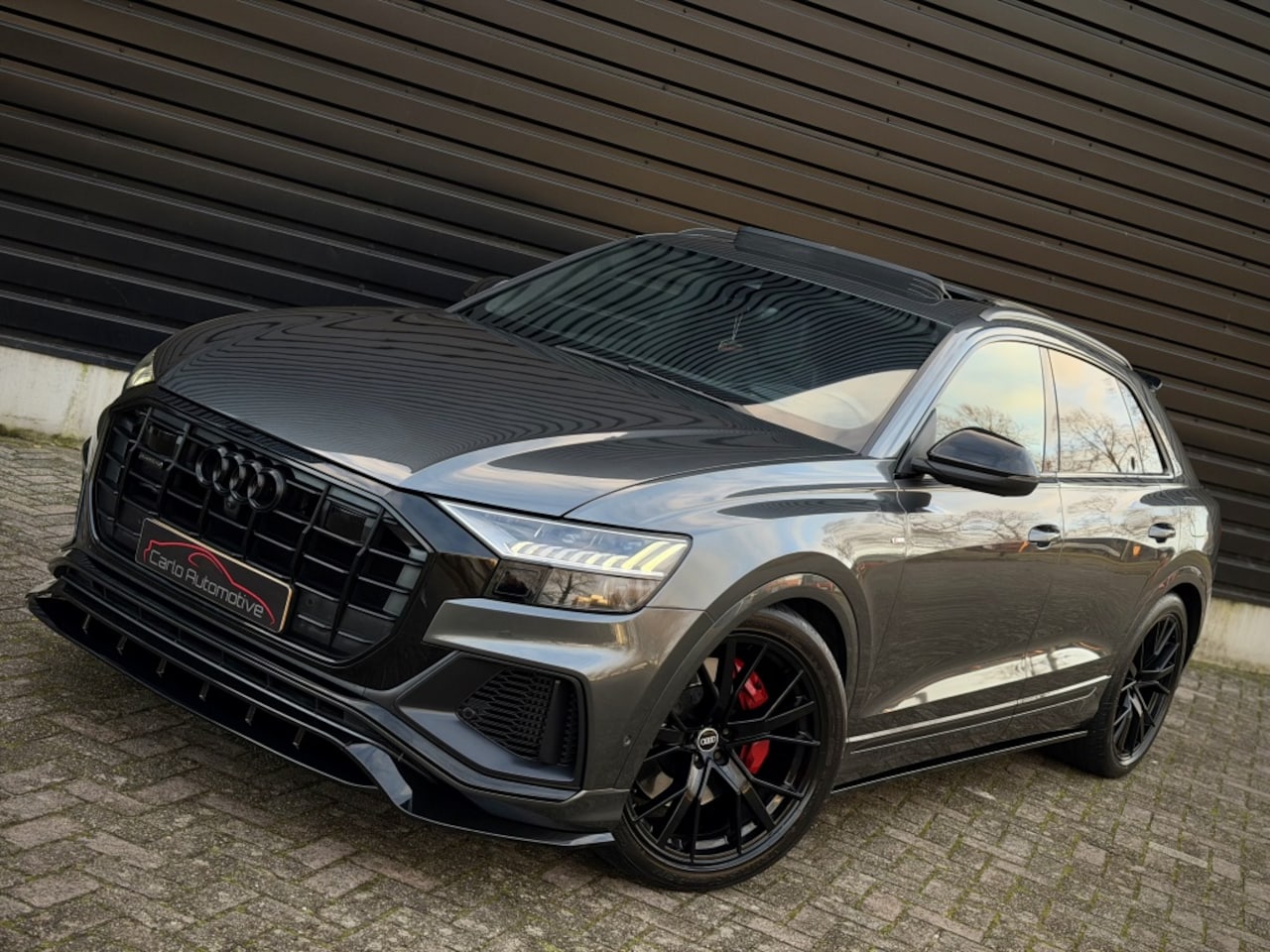 Audi Q8 - 55 TFSI e Quattro S-LINE PANO|HUD|360|RS STOEL|NIGHTVIS - AutoWereld.nl