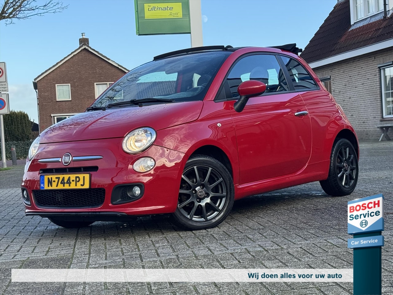 Fiat 500 C - 1.2 C Cabrio / Navi / Bleutooth / Pdc / Lichtmetaal - AutoWereld.nl