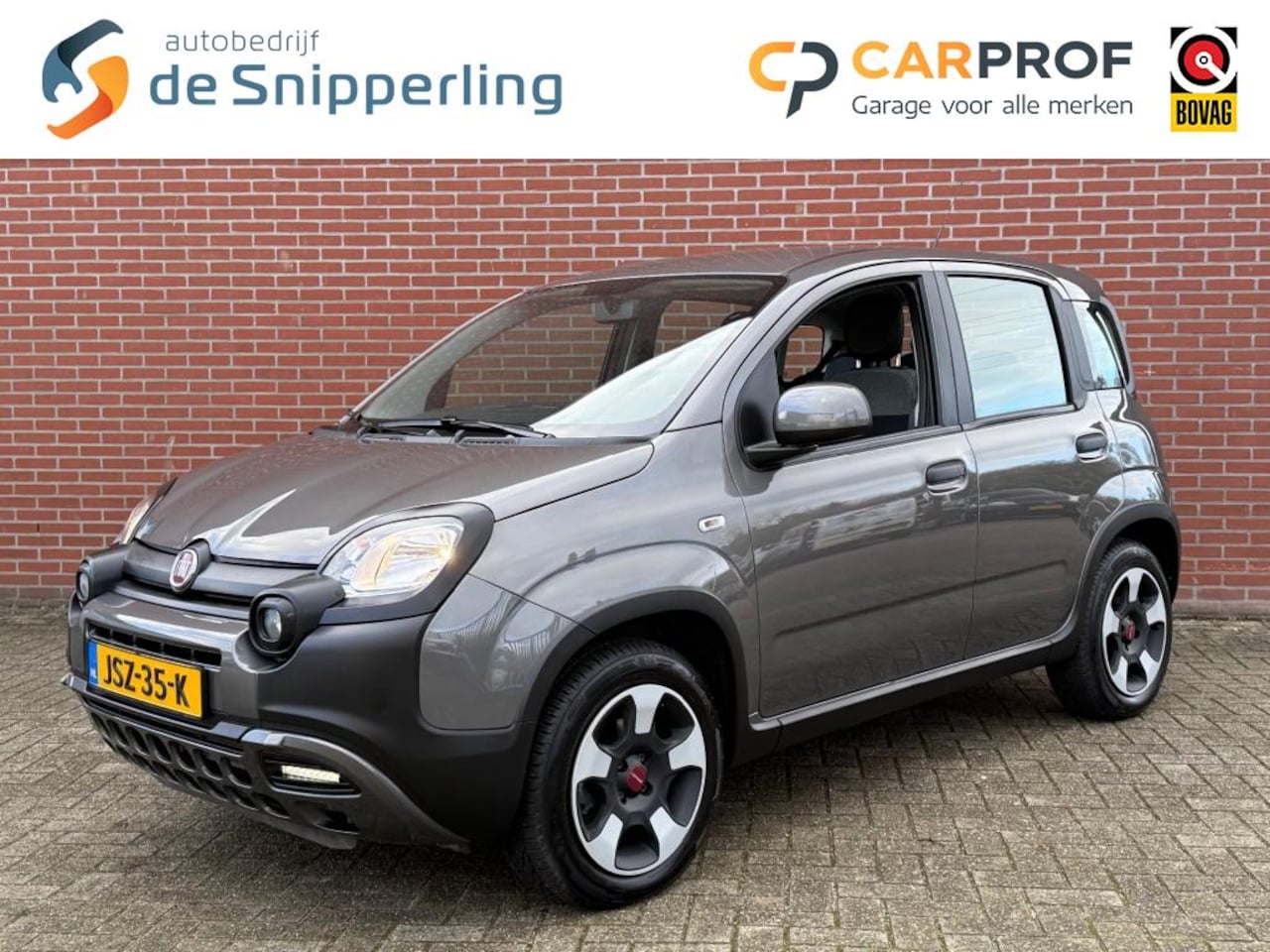 Fiat Panda - 1.0 HYBRID CROSS AIRCO STOEL IN HOOGTE VERSTELBAAR ELEK RAMEN / SPIEGELS - AutoWereld.nl
