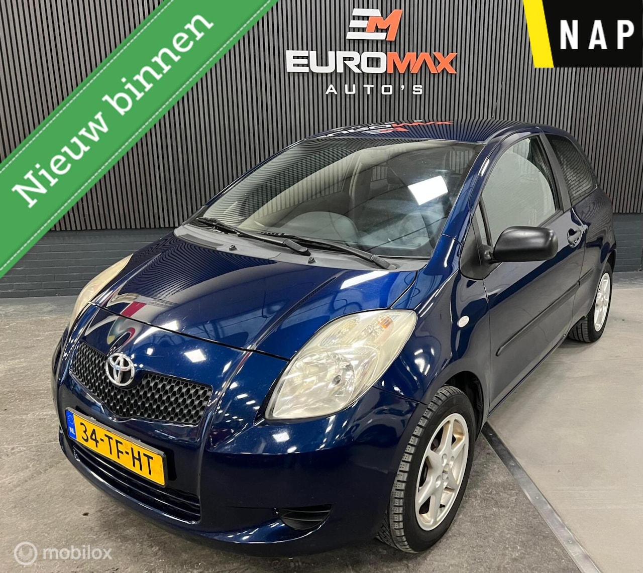 Toyota Yaris - 1.3 VVTi Terra NAP-Elektrische ramen & trekhaak - AutoWereld.nl