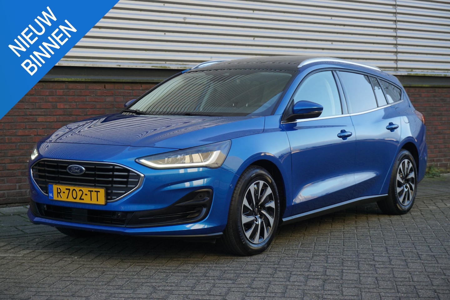 Ford Focus Wagon - 1.0 EcoB.125PK Hybrid Titanium X/Panoramadak/ Zeldzaam Compleet!!! - AutoWereld.nl