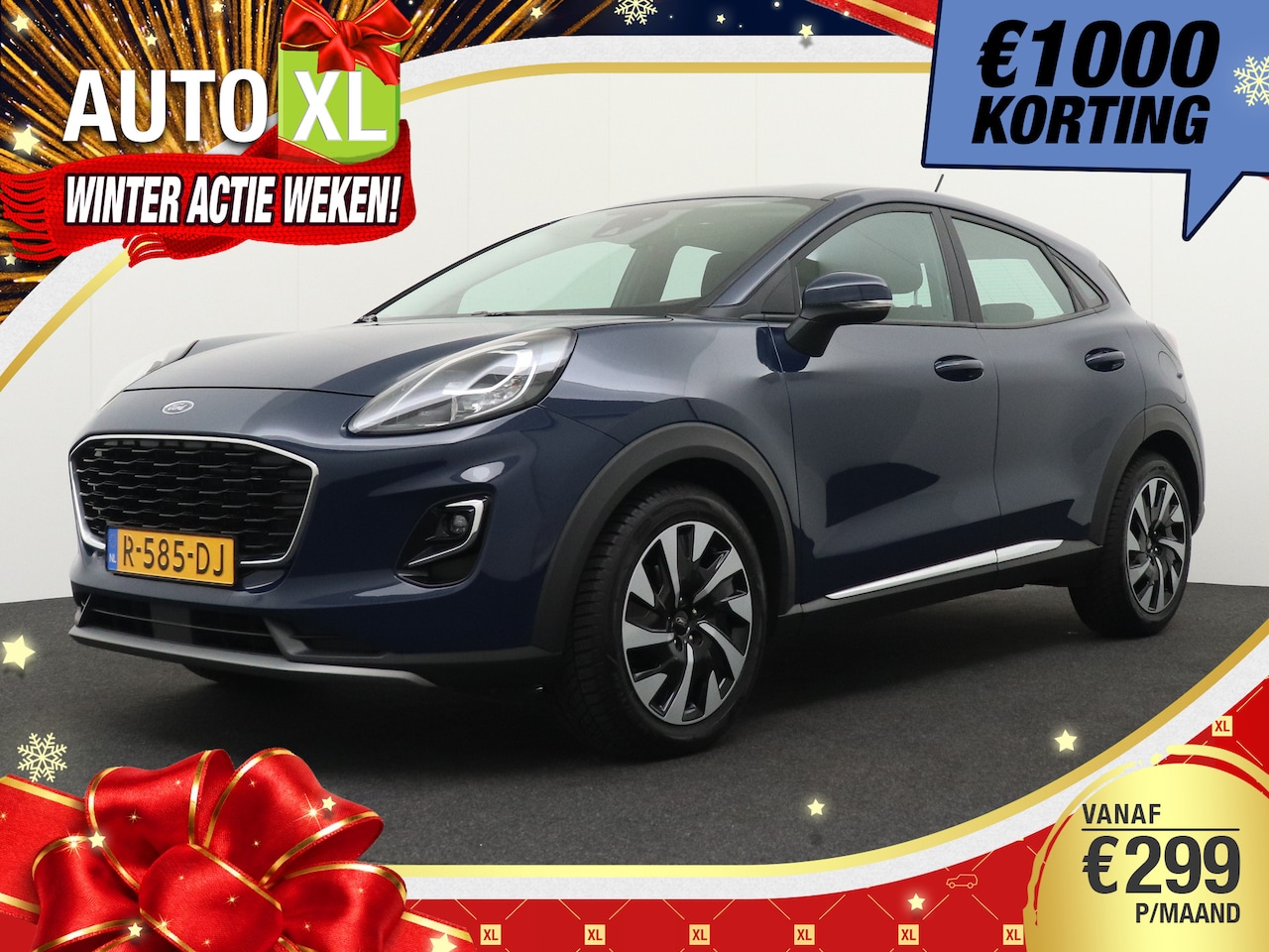 Ford Puma - 1.0 124 PK Hybrid Titanium Carplay Navi Cruise DAB - AutoWereld.nl