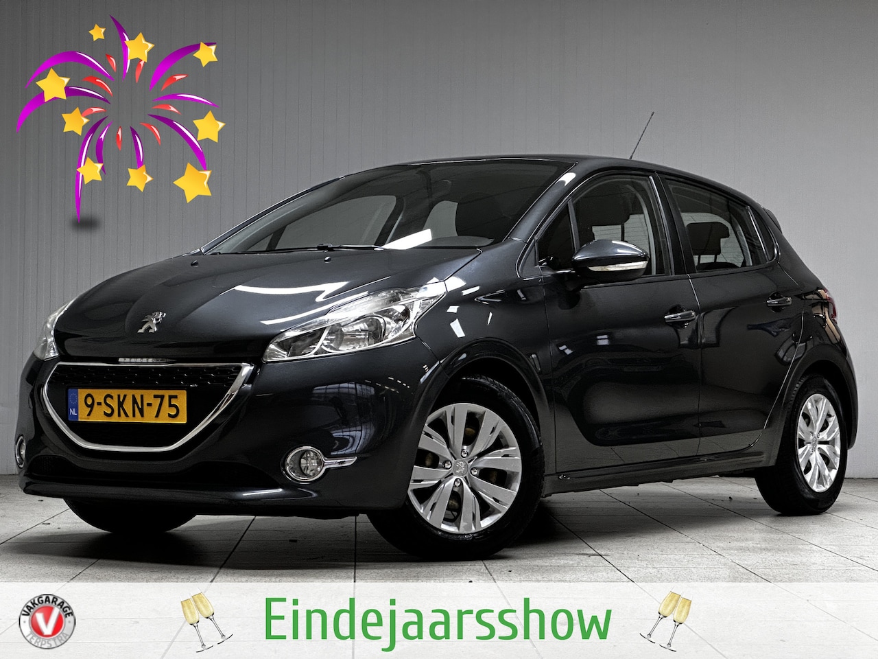 Peugeot 208 - 1.2 e-VTi Active/ D-Riem verv: 141.000 KM!/ Automaat!/ Trekhaak/ Navi/ Airco/ Cruise/ Elek - AutoWereld.nl