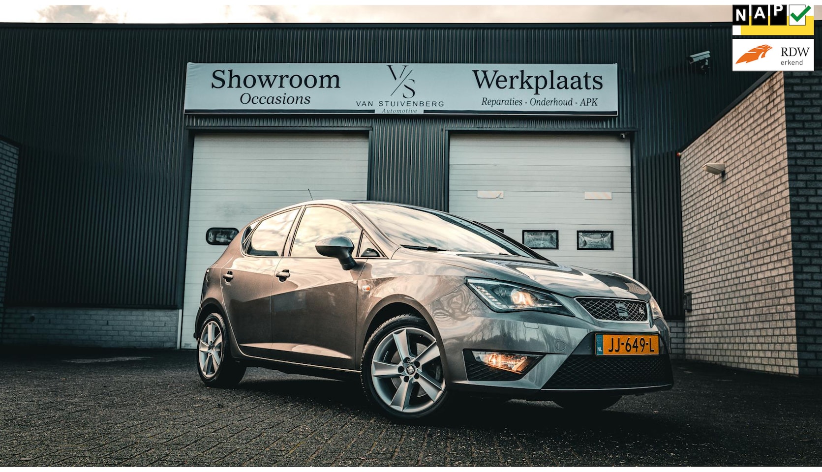 SEAT Ibiza - 1.0 EcoTSI FR Connect AUTOMAAT LED CLIMA CRUISE - AutoWereld.nl