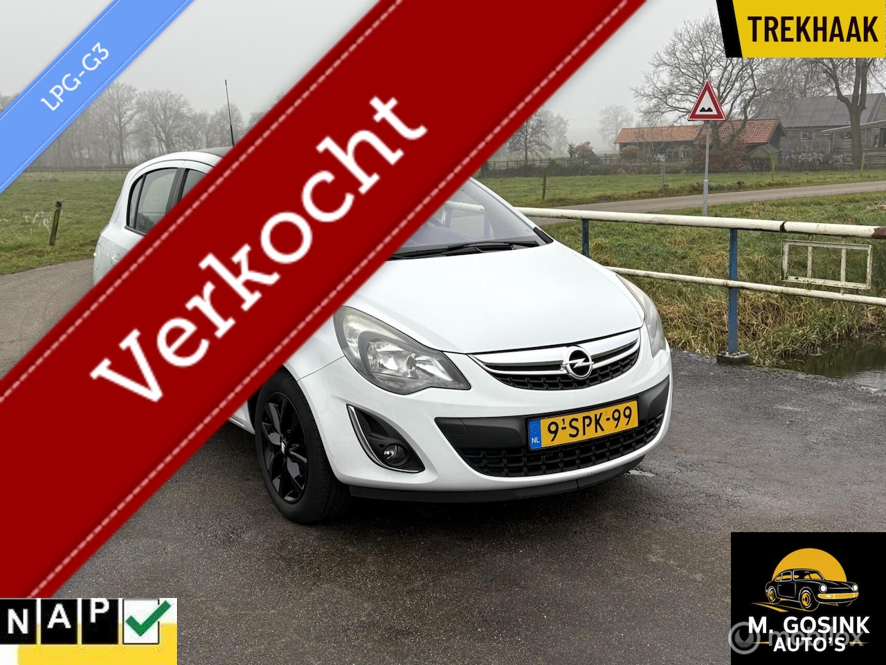 Opel Corsa - 1.2 EcoFlex Cosmo LPG 5Deurs Afneembare trekhaak - AutoWereld.nl