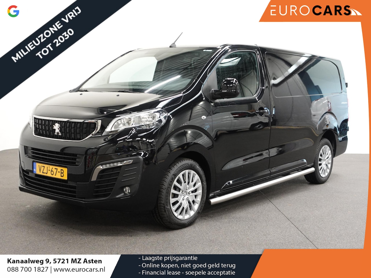 Peugeot Expert - 2.0 BlueHDI 145PK L3 Automaat Airco Cruise Navigatie Trekhaak - AutoWereld.nl