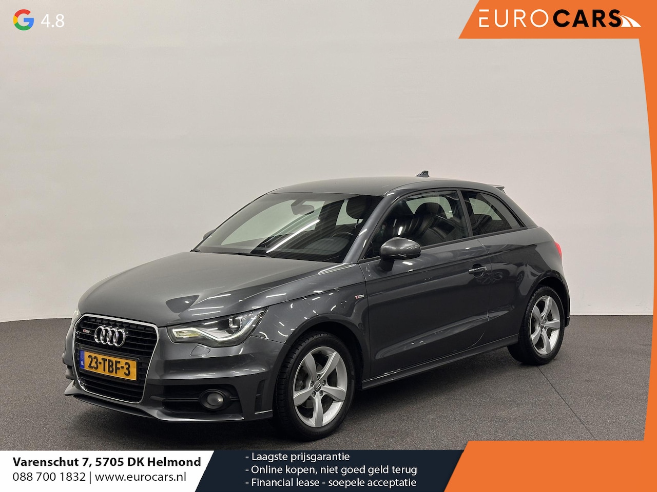 Audi A1 - 1.2 TFSI Pro Line S Navigatie Parkeersensoren achter Cruise Control Half-lederen bekleding - AutoWereld.nl