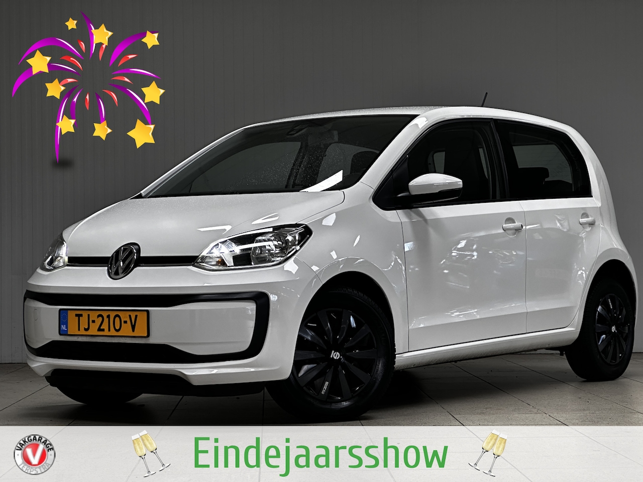 Volkswagen Up! - 1.0 BMT move up! /5-Drs /Maps + More /DAB+! /Airco /Cruise! /Elek. pakket /Bluetooth /Diml - AutoWereld.nl