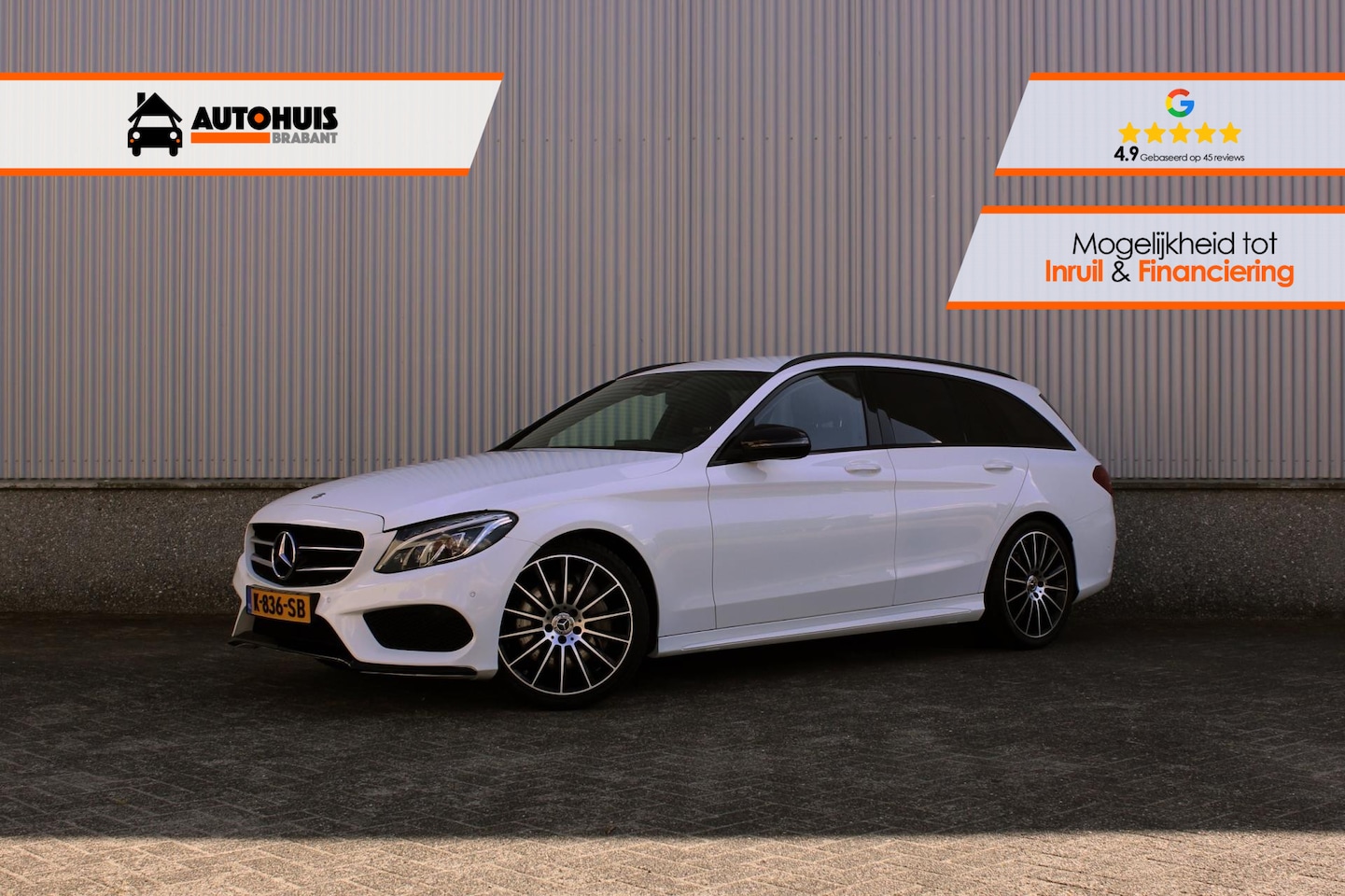 Mercedes-Benz C-klasse Estate - C 300 Aut. AMG Line Night, Burmester, Head-up - AutoWereld.nl