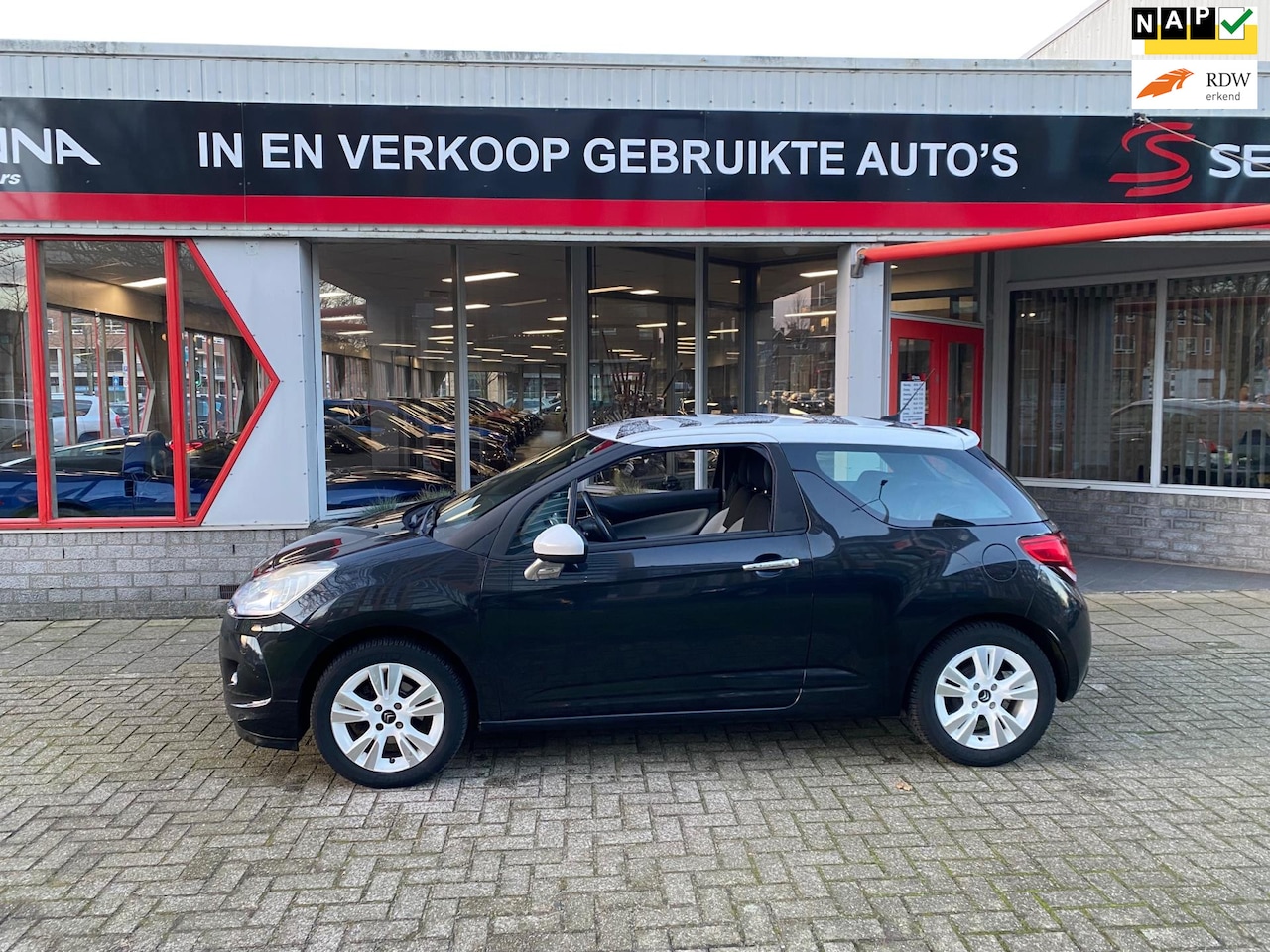 Citroën DS3 - 1.4 Chic - 82 Dkm NAP - Airco - TwoTone - Inr Mog - AutoWereld.nl