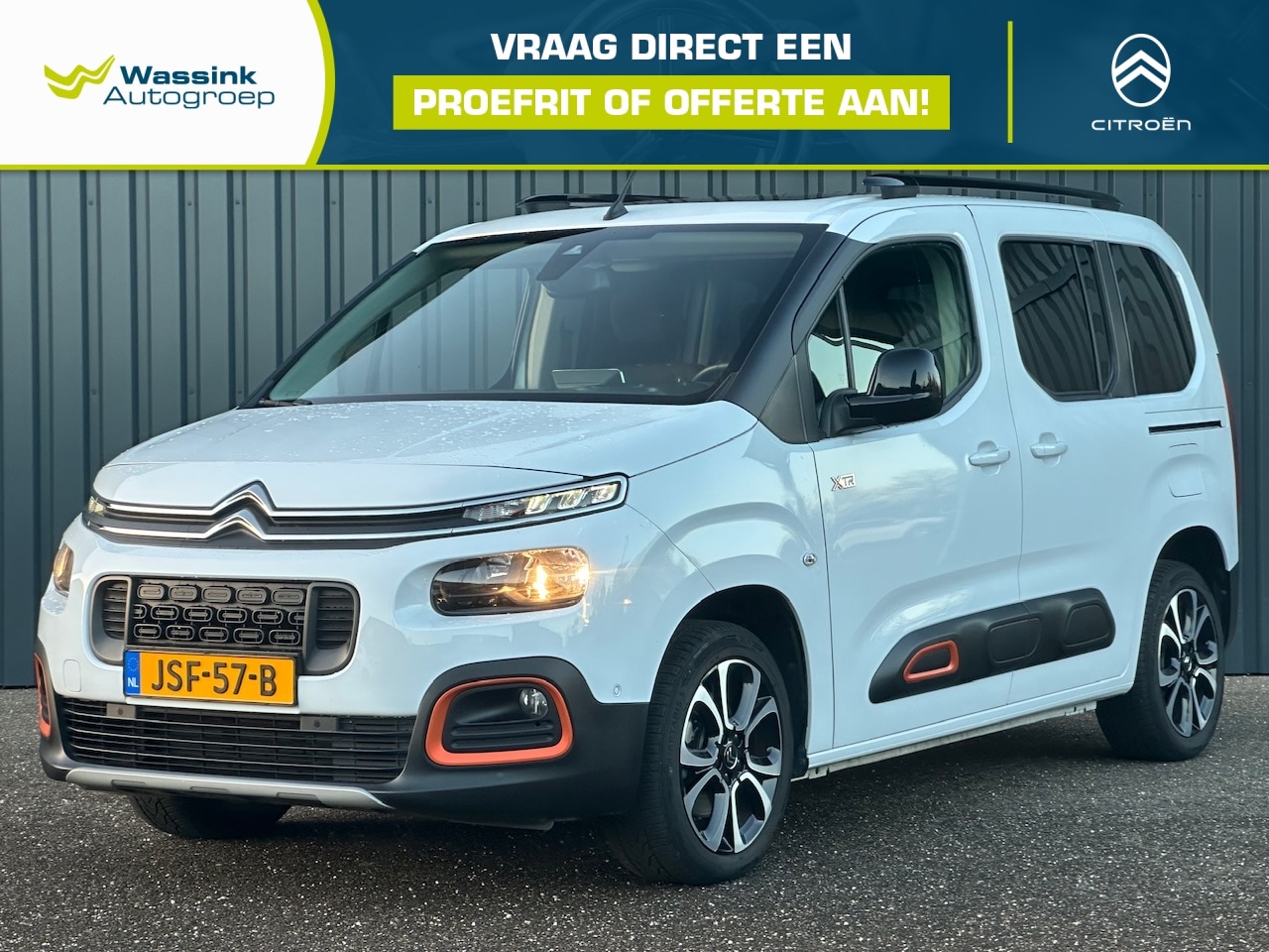 Citroën Berlingo XL - 1.2 Turbo 130pk EAT8 Shine Automaat I Panoramadak I Stoelverwarming I 17"LM I Camera I PDC - AutoWereld.nl