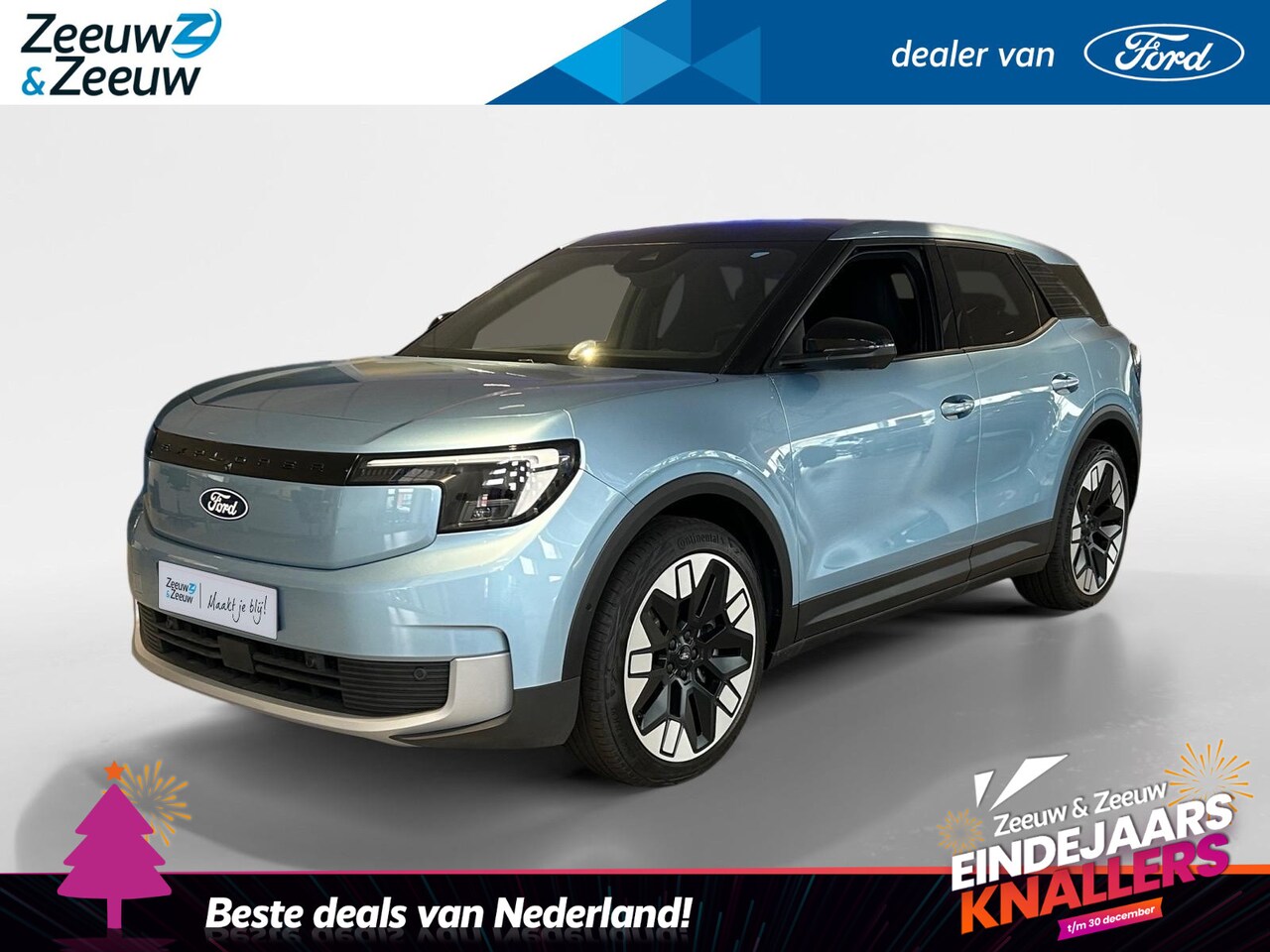 Ford Explorer - Premium Extended Range RWD 77 kWh 286pk | €1.000.- korting | 0,99% rente | Tot 5.000km gra - AutoWereld.nl