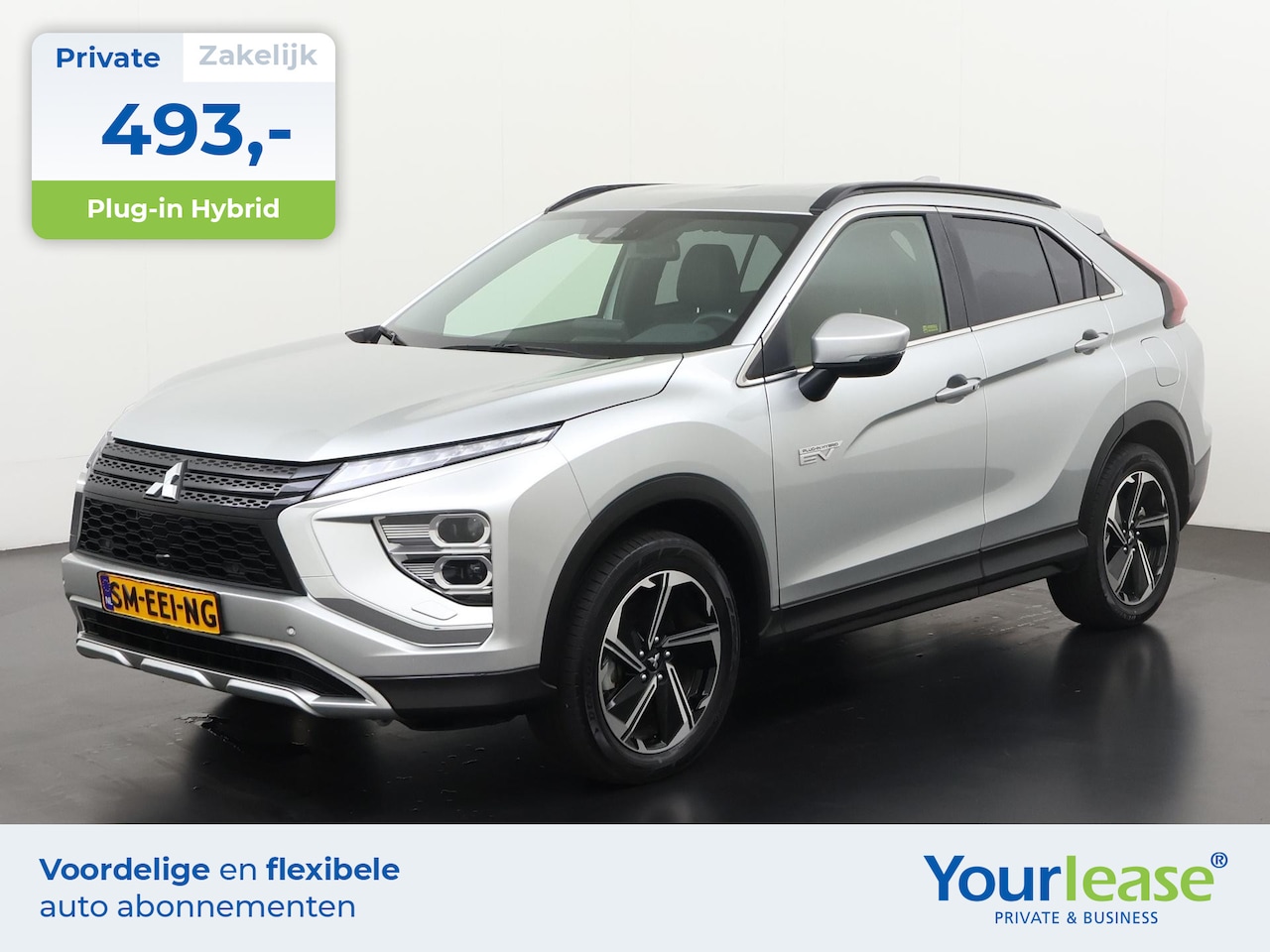 Mitsubishi Eclipse Cross - 2.4 PHEV Plug-in Intense+ | All-in 493,- Private Lease | Direct uit voorraad - AutoWereld.nl