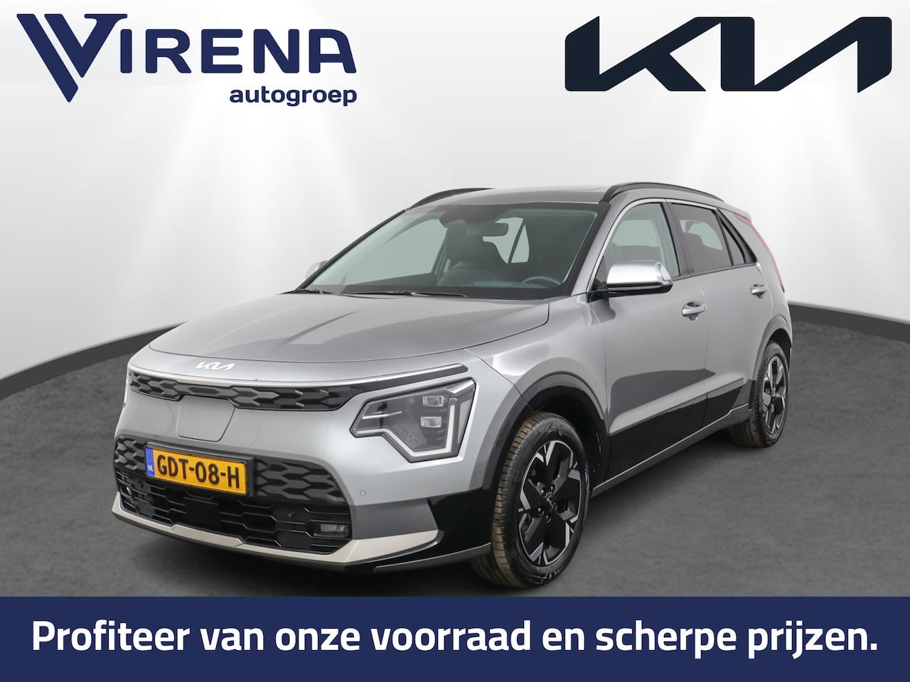 Kia Niro EV - DynamicPlusLine 64.8 kWh Automaat - LED Koplampen - Schuif-/Kanteldak - Stoel/Stuurverwarm - AutoWereld.nl