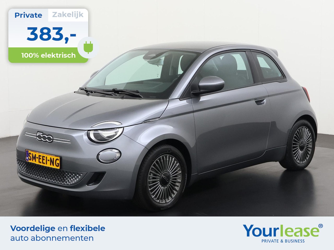 Fiat 500 - Icon 42 kWh | All-in 383,- Private Lease | Direct uit voorraad - AutoWereld.nl