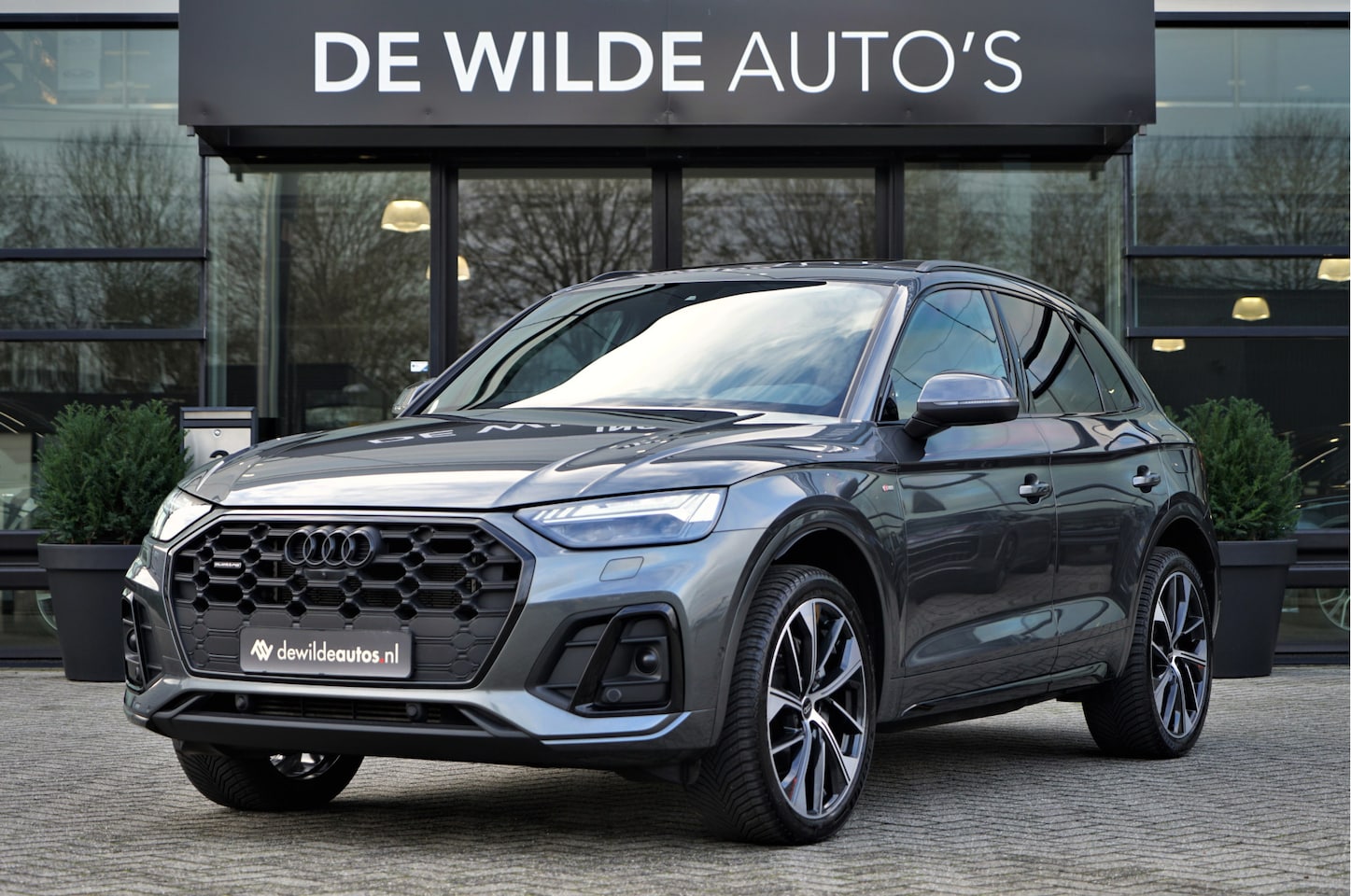 Audi Q5 - 50 TFSI e quattro S-line Competition Pano RS-seats B&O Memory ACC 360-camera Apple CarPlay - AutoWereld.nl