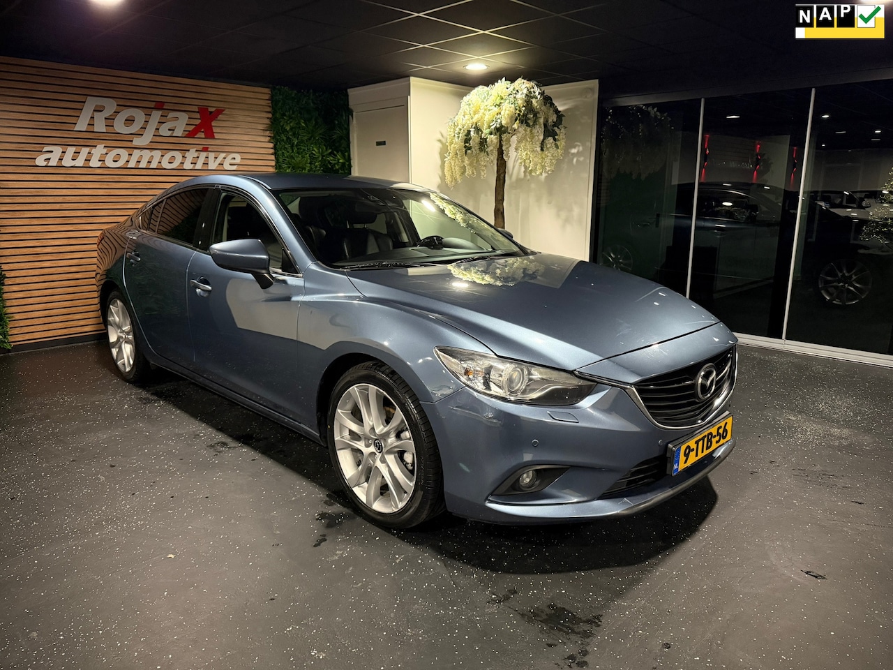 Mazda 6 - 2.2D GT-M CAMERA - LEDER - BOSE - XENON - NAVI. - AutoWereld.nl