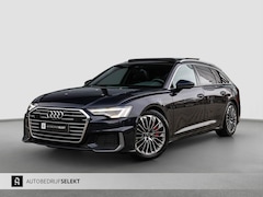 Audi A6 Avant - 55 TFSI e quattro - PANO - TREKHAAK - MATRIX - 360 CAM - ELETKR. STOELEN - STUURWIEL VERWA