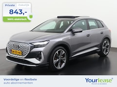 Audi Q4 e-tron - 35 S-Line 55 kWh | All-in 843, - Private Lease | Direct uit voorraad