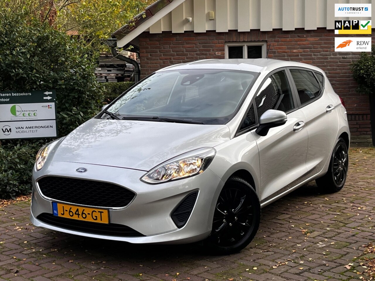 Ford Fiesta - 1.1 86PK Trend €8.860 ex BTW|RIJKLAAR|1e Eig. NL AUTO|CarPlay|DEALER ONDERHOUDEN|SYNC 4 + - AutoWereld.nl