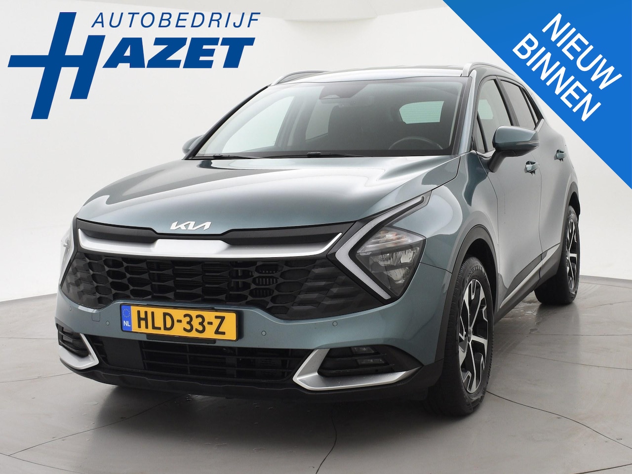 Kia Sportage - 1.6 T-GDi HYBRID 230 PK AUT. + ADAPTIVE CRUISE | CAMERA | BREEDBEELD CARPLAY / ANDROID AUT - AutoWereld.nl