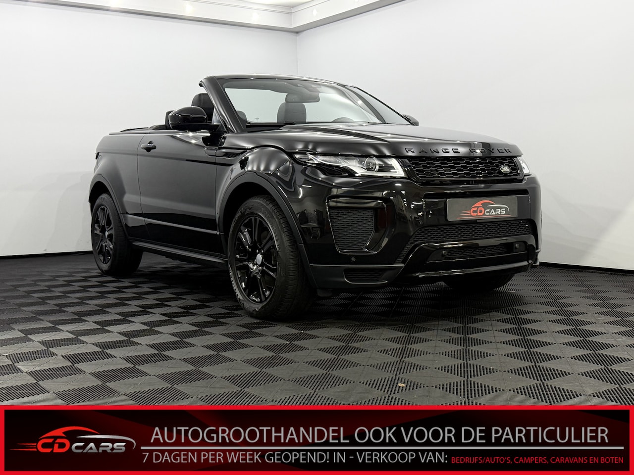 Land Rover Range Rover Evoque - Convertible 2.0 TD4 HSE Dynamic Leder, Camera, Navi, Keyless start, Stoelverwarming, Merid - AutoWereld.nl