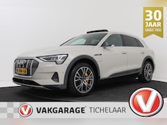 Audi e-tron - E-tron 55 quattro advanced Pro Line Plus 95 kWh | Leer/alcantara | Panoramdak | Virtuele s