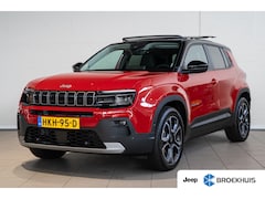 Jeep Avenger - Summit 54 kWh | Schuif-Kanteldak | Warmtepomp | Navigatie | Camera | Climate Controle | El