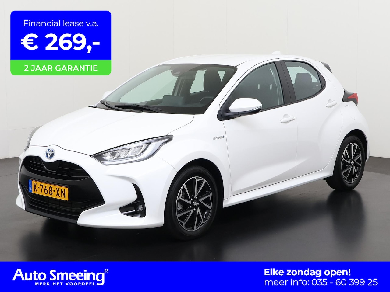 Toyota Yaris - 1.5 Hybrid Dynamic | Carplay | LM velgen | Zondag Open! - AutoWereld.nl