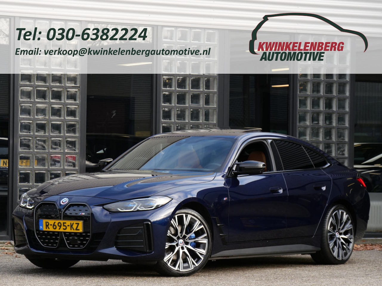 BMW i4 - M50 M-SPORT/ KUIPSTOELEN/ SCHUIFDAK/ 360° CAMERA/ HEAD-UP/ 20INCH INDIVIDUAL VELGEN - AutoWereld.nl