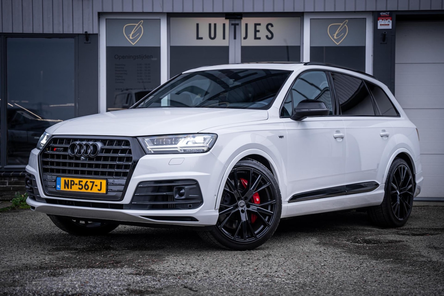 Audi SQ7 - 4.0TDI V8 435pk quattro 7p. I B&O I Pano-dak I RS-zetels I Nightvision I Luchtvering I ACC - AutoWereld.nl