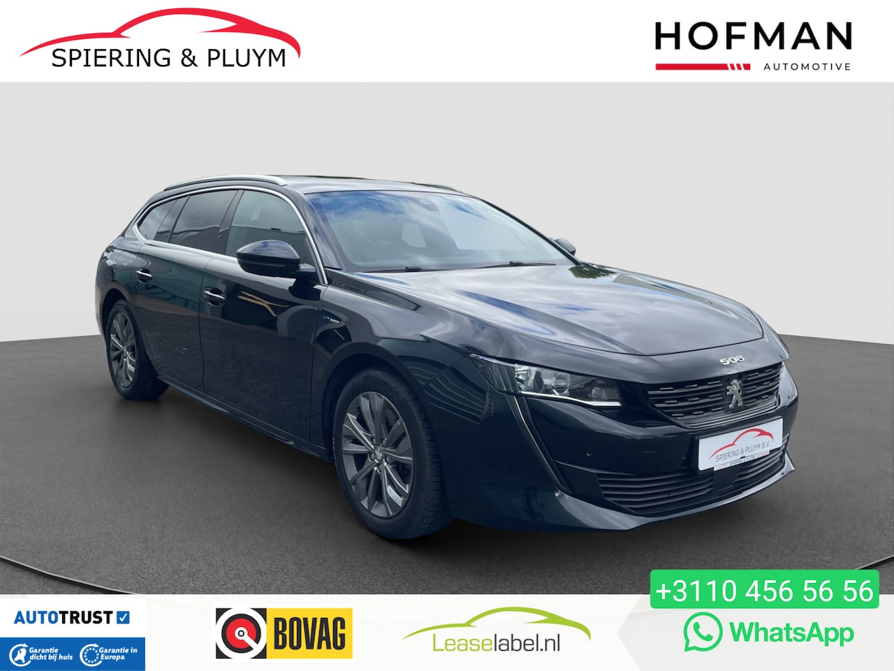 Peugeot 508 SW - 1.6 HYbrid GT Line | Massage | Vol leer | Stoel verw. | Carplay - AutoWereld.nl