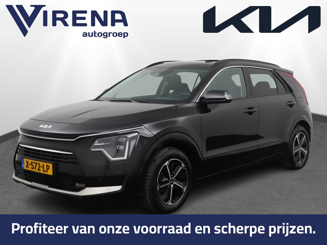 Kia Niro - 1.6 GDi Hybrid DynamicPlusLine - Adaptive Cruise - DAB - Navigatie - All Season banden - S - AutoWereld.nl