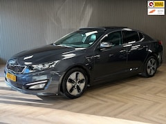Kia Optima - 2.0 CVVT Hybrid Super Pack AUT PANORAMADAK NAVIGATIE CAMERA LEDER STOEL/STUURVERWARMING AI