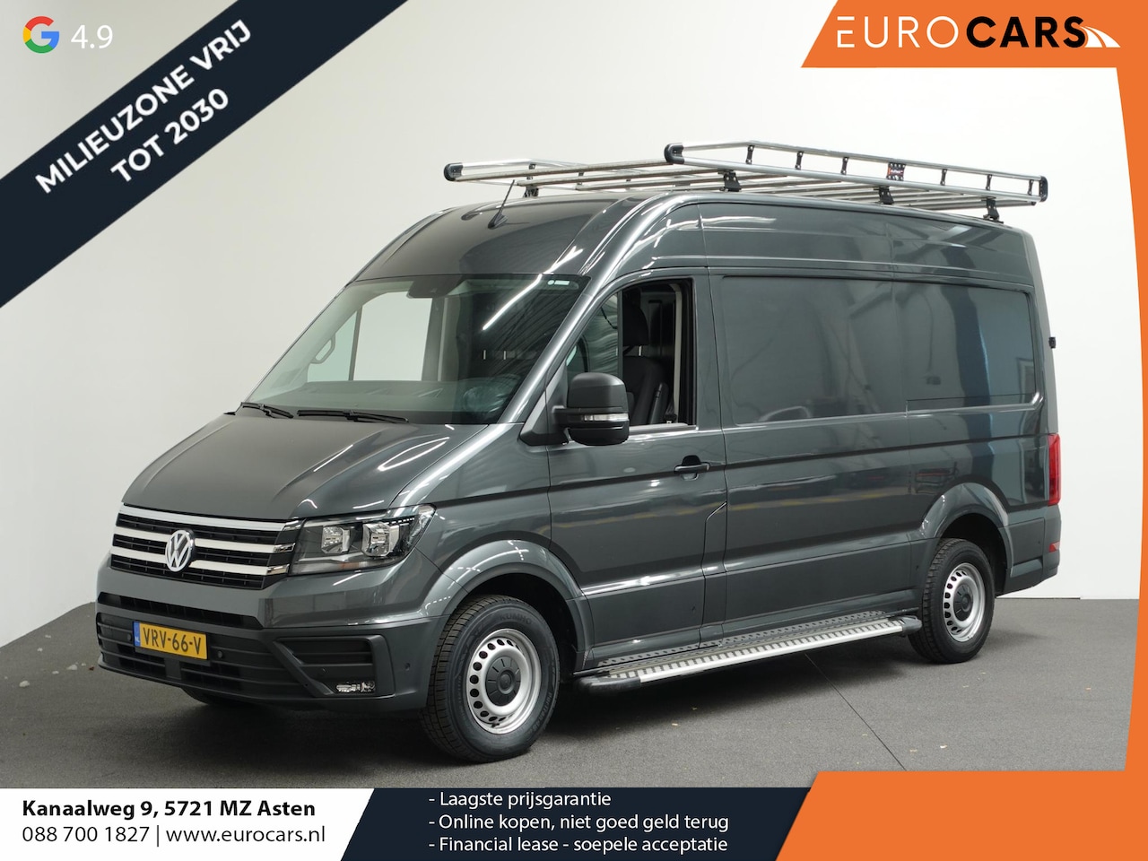 Volkswagen Crafter - 30 2.0 TDI L3H3 Highline Trekhaak Apple Carplay Navigatie Cruise Control Camera MF Stuurwi - AutoWereld.nl