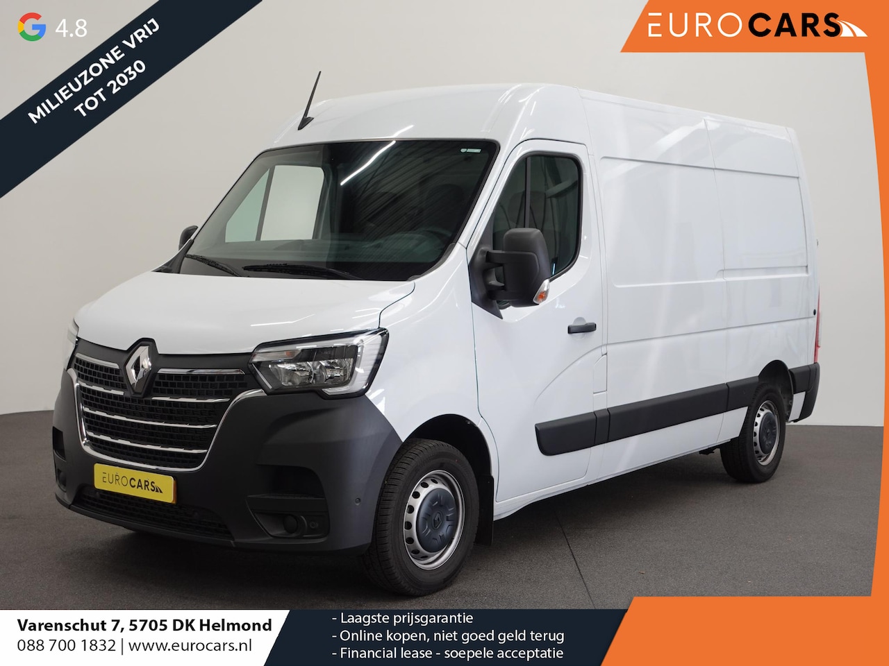 Renault Master - T33 2.3 dCi 135 L2H2 BPM VRIJ ! Airco Cruise control Parkeersensoren Navigatie Trekhaak - AutoWereld.nl
