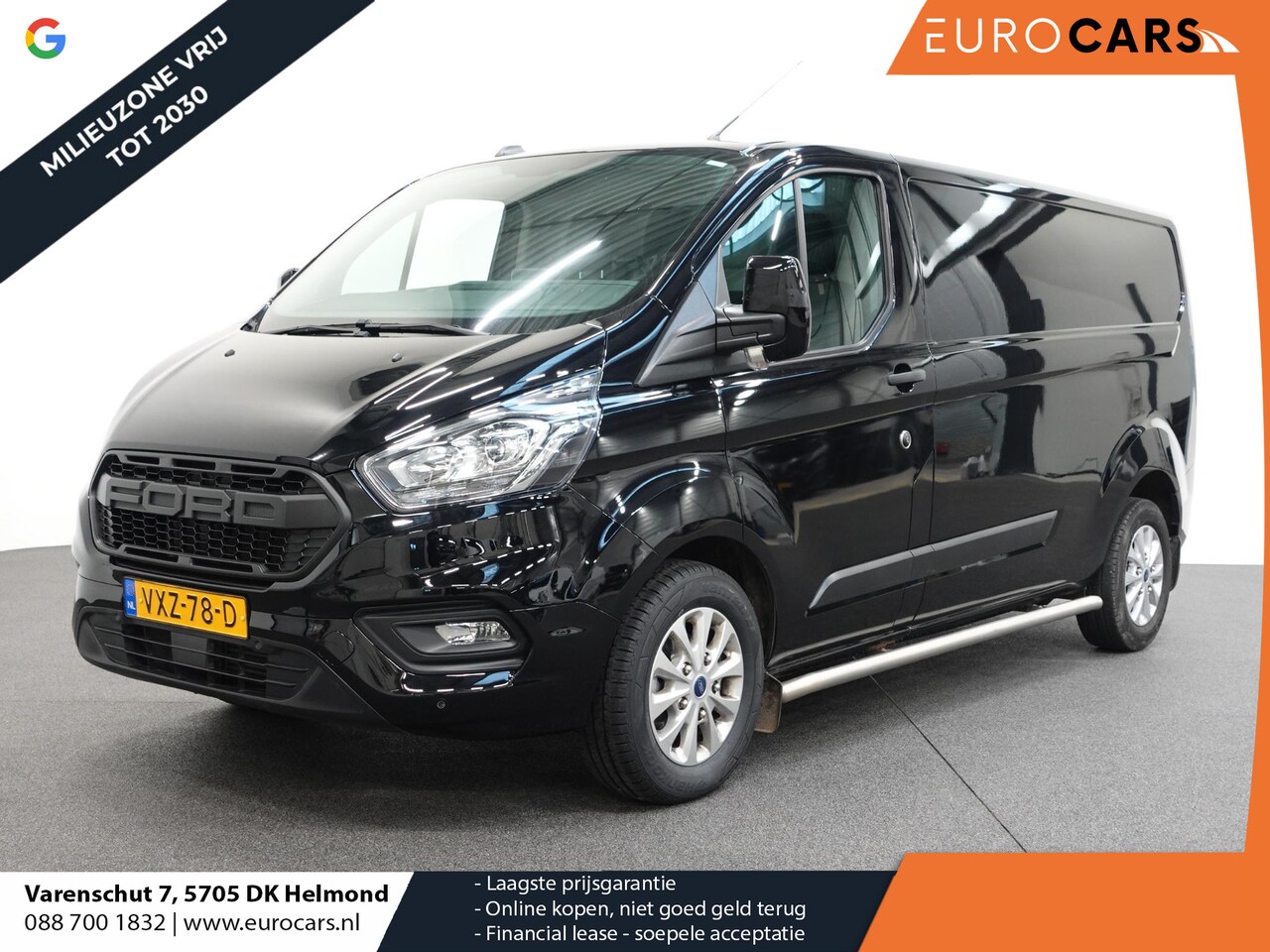 Ford Transit Custom - 300 2.0 TDCI L2H1 Trend Raptor Edition Navi Carplay Cruisecontrol Raptor Camera Parkeersen - AutoWereld.nl